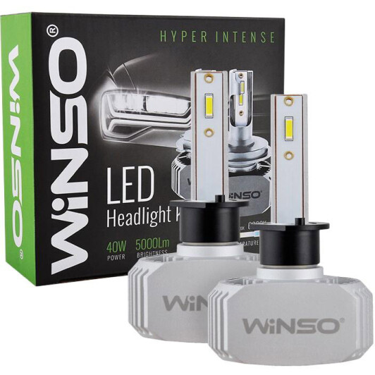 Автолампа Winso H1 P14,5s 40 W белая 792100