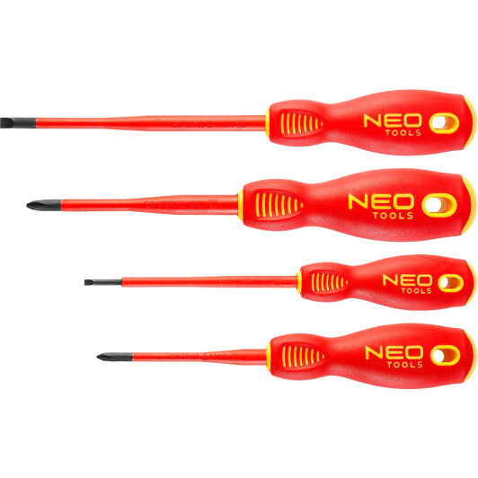 Набор отверток диэлектрических Neo Tools 04-144 4 шт.