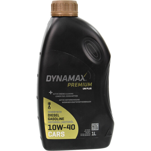 Олива Dynamax Premium Uni Plus 10W-40 1 л на Porsche Cayenne
