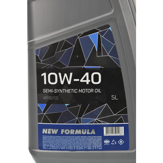 Масло New Formula 10W-40 5 л на Mitsubishi Pajero