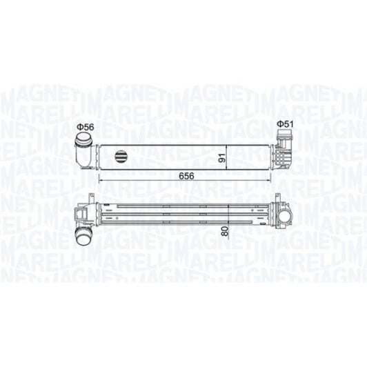 351319204730 Magneti Marelli Интеркулер