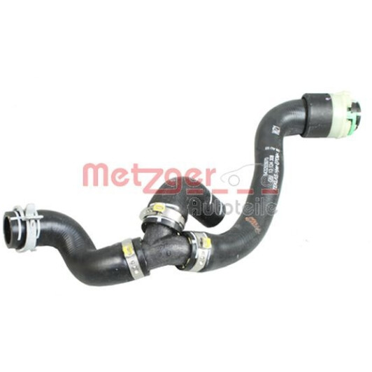 Патрубок радиатора системы охлаждения двигателя Metzger 2420830 для Opel Astra