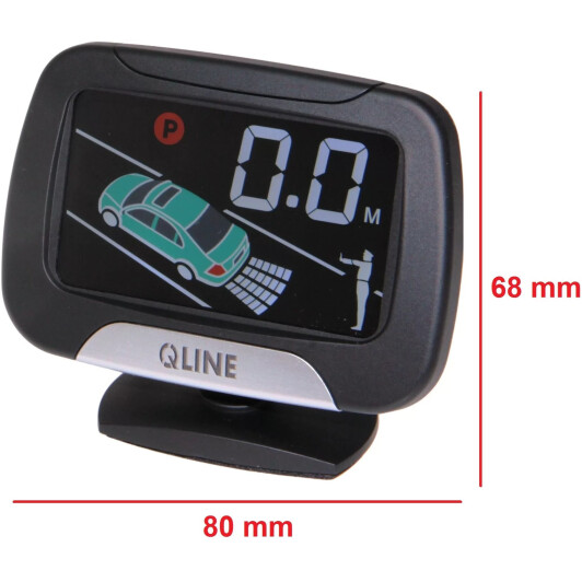 Парктроник QLine ParkSense Maxx 4 серый 4 шт.