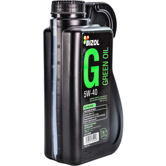 Моторное масло Bizol Green Oil 5W-40 1 л на Citroen DS3