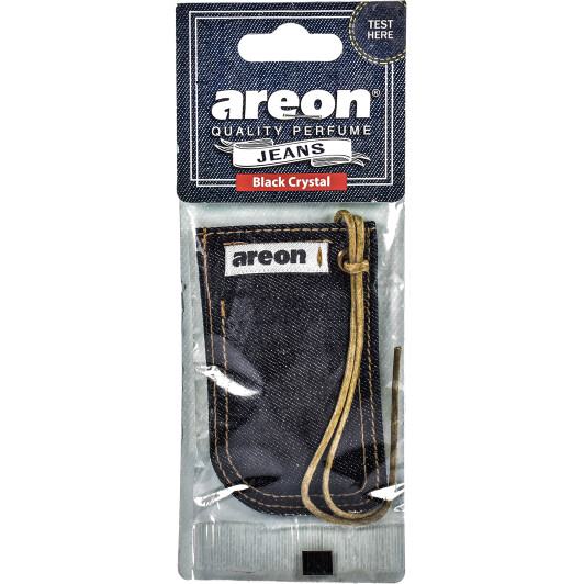 Ароматизатор Areon Jeans Black Crystal