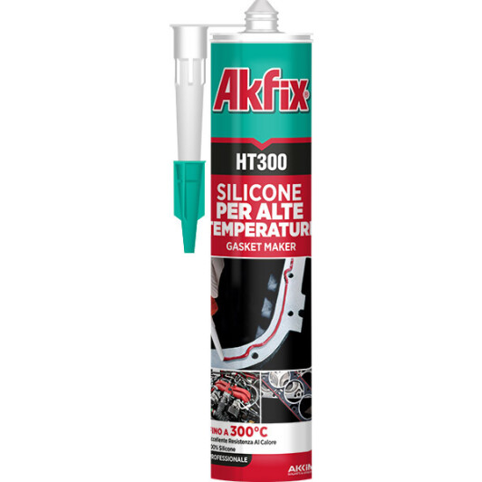 Akfix HT300 чорний формувач прокладок, 345 мл (SA075B) 345 г