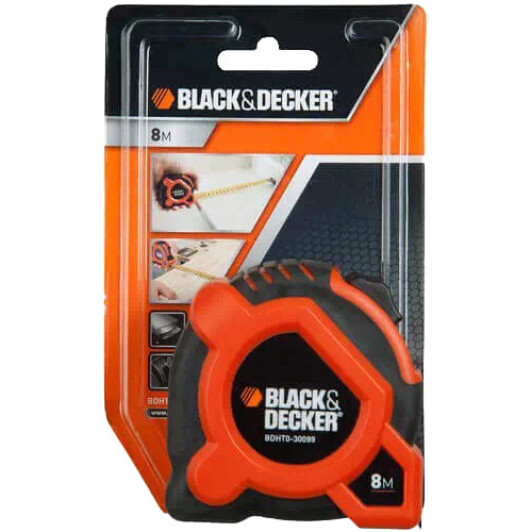 Рулетка BLACK+DECKER BDHT0-30099 8 м