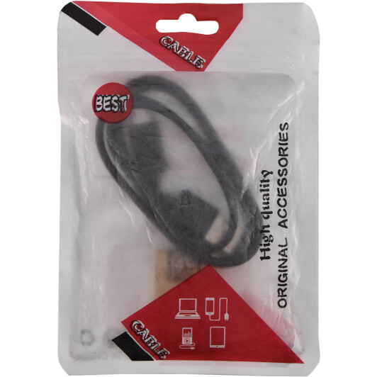 Кабель XoKo SC-001m-BK USB - Micro USB 1 м