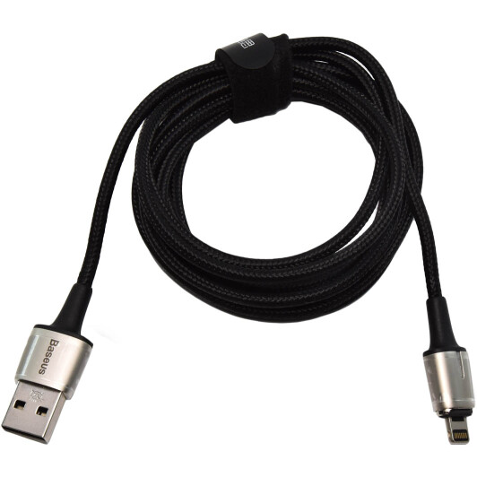 Кабель 3 в 1 Baseus USB - Apple Lightning - type-C - Micro USB Zinc Magnetic TZCAXC-B01 2 м
