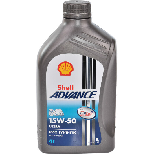 Shell Advance Ultra 15W-50 моторна олива 4T