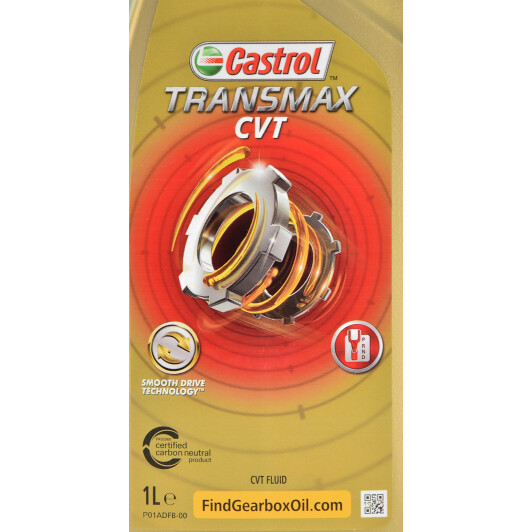 Castrol Transmax Cvt Fluid трансмиссионное масло