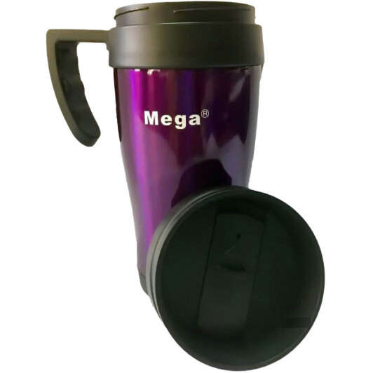 Mega PR040 400 мл, фиолетовая термокружка фиолетовый