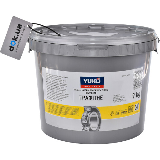 Смазка Yuko Graphite графитная кальциевая 10000 мл