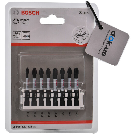 Набор бит Bosch 2608522328 8 шт.