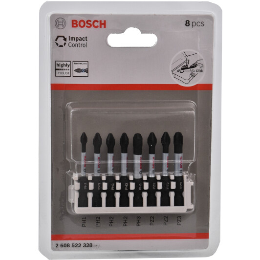 Набор бит Bosch 2608522328 8 шт.