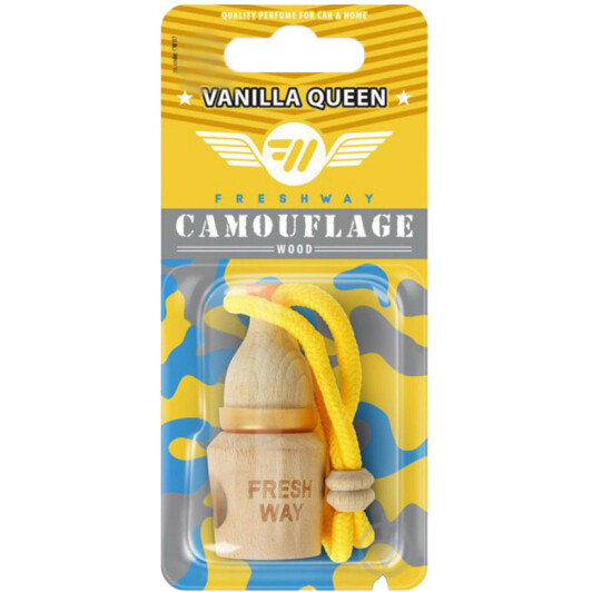 Ароматизатор Fresh Way Camouflage Wood Vanilla Queen 5 мл