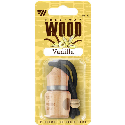 Ароматизатор Fresh Way Wood Blister Vanilla 5 мл