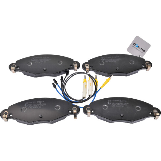 B110106 Denckermann Гальмівні колодки для Citroen C5