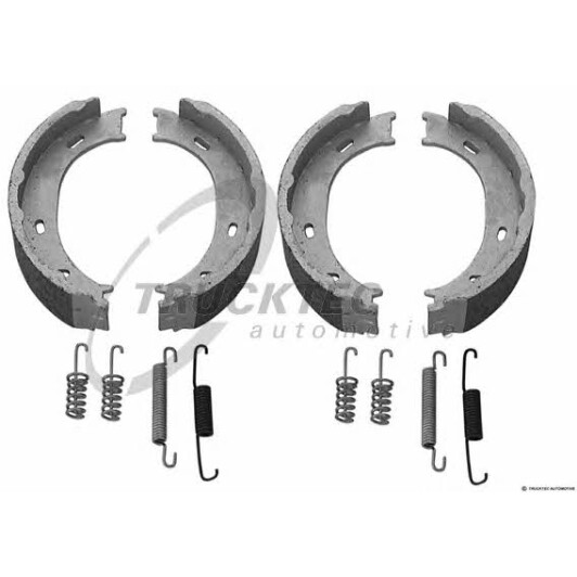 235051 Trucktec Automotive Тормозные колодки