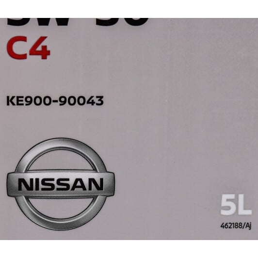 Моторное масло Nissan C4 5W-30 для Infiniti Q45 5 л на Infiniti Q45
