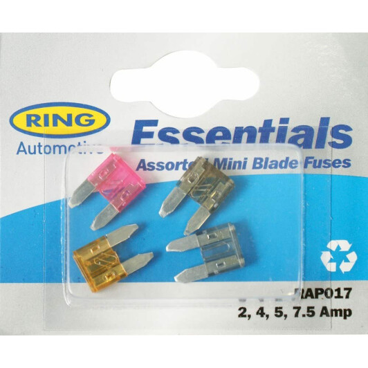 Набір запобіжників Ring RAP017 FN mini 4 шт.