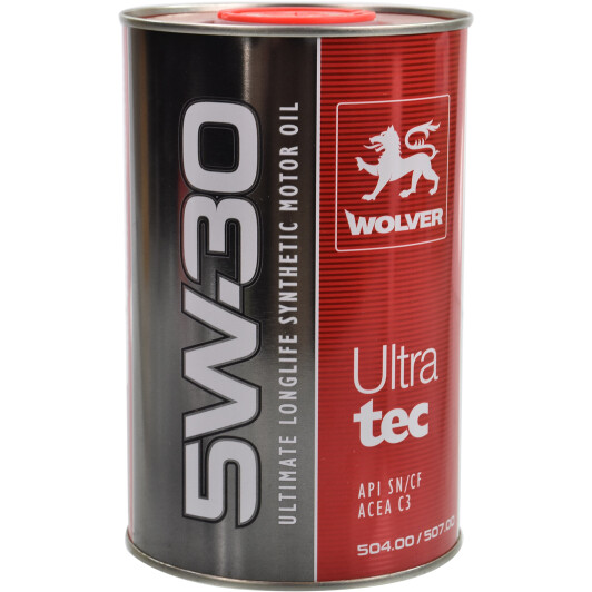 Моторное масло Wolver UltraTec 5W-30 1 л на Opel Vivaro