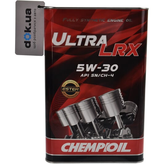 Моторна олива Chempioil Ultra LRX (Metal) 5W-30 4 л на Chevrolet Cruze