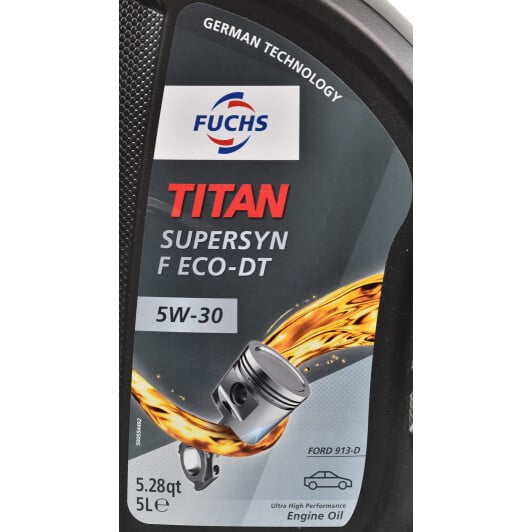Моторна олива Fuchs Titan Supersyn F-Eco DT 5W-30 5 л на Seat Terra