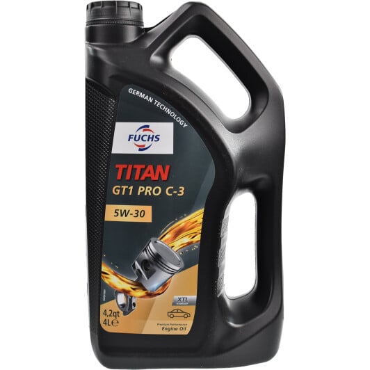 Моторна олива Fuchs Titan Gt1 Pro C3 5W-30 4 л на Citroen DS4