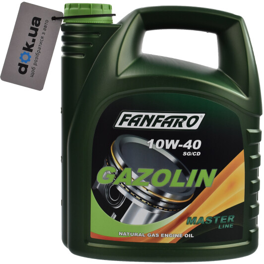 Моторное масло Fanfaro Gazolin 10W-40 4 л на Chevrolet Evanda
