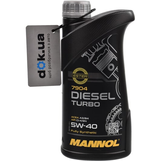 Моторное масло Mannol Diesel Turbo 5W-40 1 л на Honda Accord