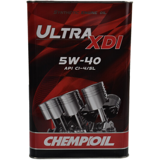 Моторна олива Chempioil Ultra XDI (Metal) 5W-40 4 л на Cadillac BLS