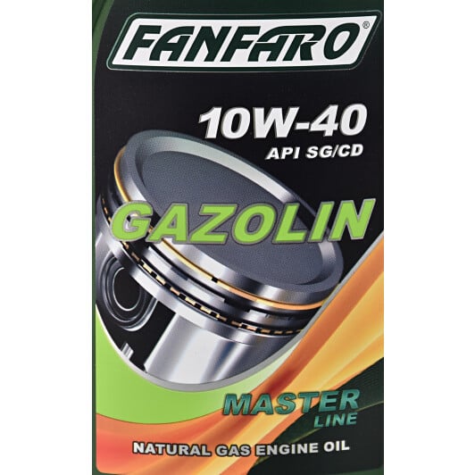 Моторна олива Fanfaro Gazolin 10W-40 1 л на Opel GT