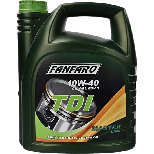 Моторное масло Fanfaro TDI 10W-40 4 л на Seat Arosa