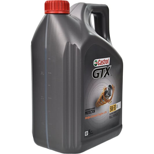 Моторна олива Castrol GTX C4 5W-30 4 л на Skoda Roomster
