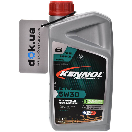 Моторна олива Kennol Energy 5W-30 1 л на Mazda Xedos 6