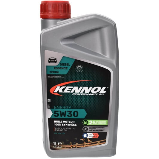 Моторное масло Kennol Energy 5W-30 1 л на Fiat Tipo