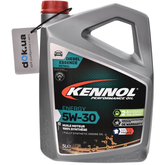 Моторна олива Kennol Energy 5W-30 5 л на Toyota Liteace