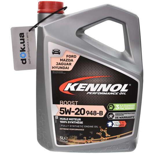 Моторное масло Kennol Boost 948-B 5W-20 5 л на Toyota Avensis