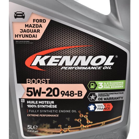 Моторное масло Kennol Boost 948-B 5W-20 5 л на Toyota Avensis