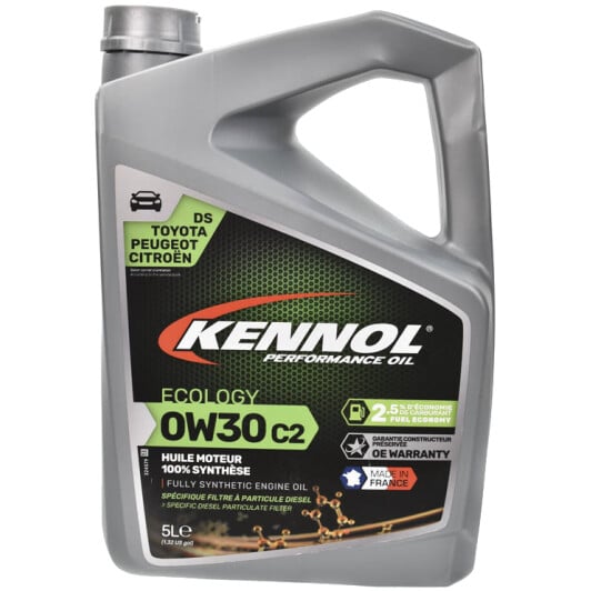 Моторна олива Kennol Ecology C2 0W-30 5 л на Mercedes GL-Class