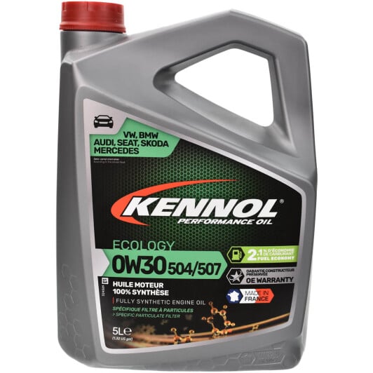 Моторна олива Kennol Ecology 504/507 0W-30 на Mercedes CLK-Class