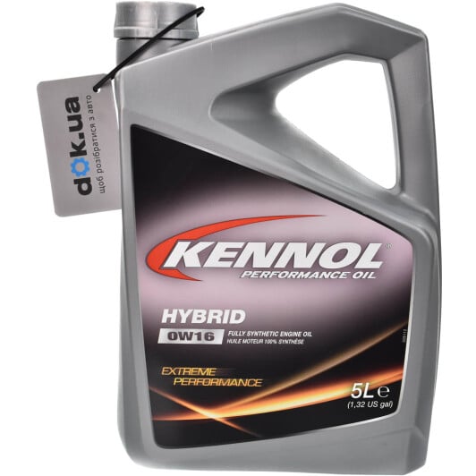 Моторна олива Kennol Hybrid 0W-16 5 л на Daewoo Lacetti