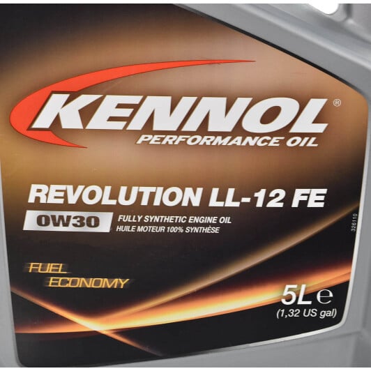 Моторна олива Kennol Revolution LL-12FE 0W-30 на Skoda Superb