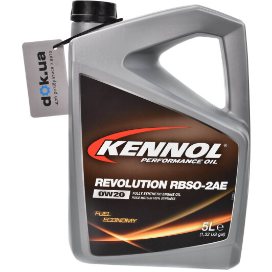 Моторна олива Kennol Revolution RBSO-2AE 0W-20 на Lada 2110