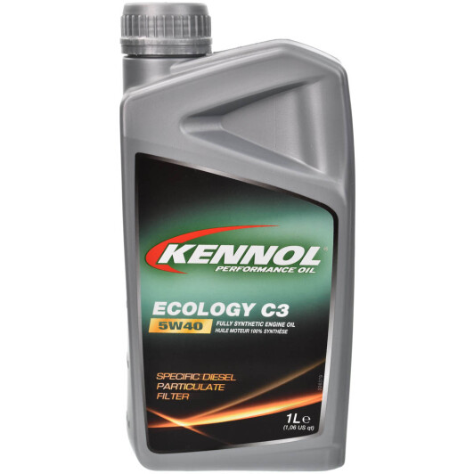 Моторное масло Kennol Ecology C3 5W-40 1 л на Jeep Grand Cherokee