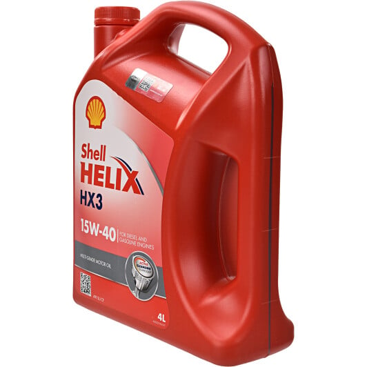 Моторное масло Shell Helix HX3 15W-40 4 л на Toyota Auris