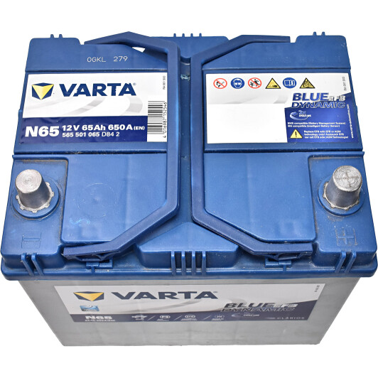 Акумулятор Varta 6 CT-65-R Blue Dynamic EFB 565501065