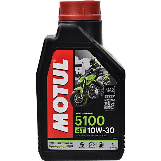 Motul 5100 10W-30 моторное масло 4T