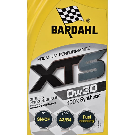 Моторное масло Bardahl XTS 0W-30 1 л на Dodge Journey